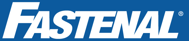 logotipo de fastenal en azul y blanco