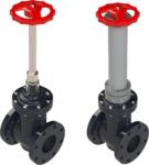 Single and Two Piece Stem Extensions for Gate Valves