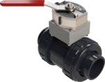 Asahi/America ball valve spring return handle option